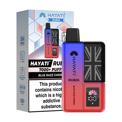 Hayati Rubik Prefilled Vape Kit - Blue Razz Cherry