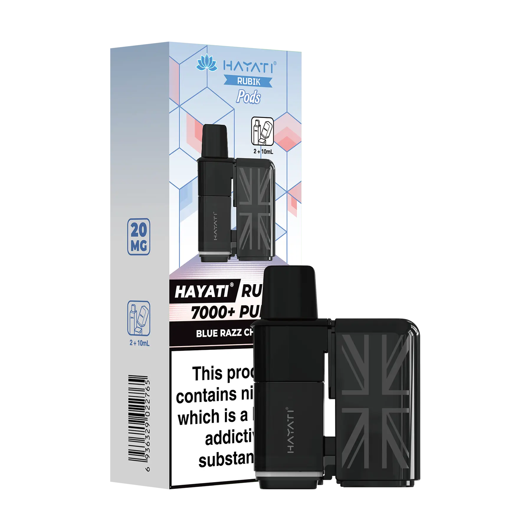 Hayati Rubik Replacement Pods - Blue Razz Cherry