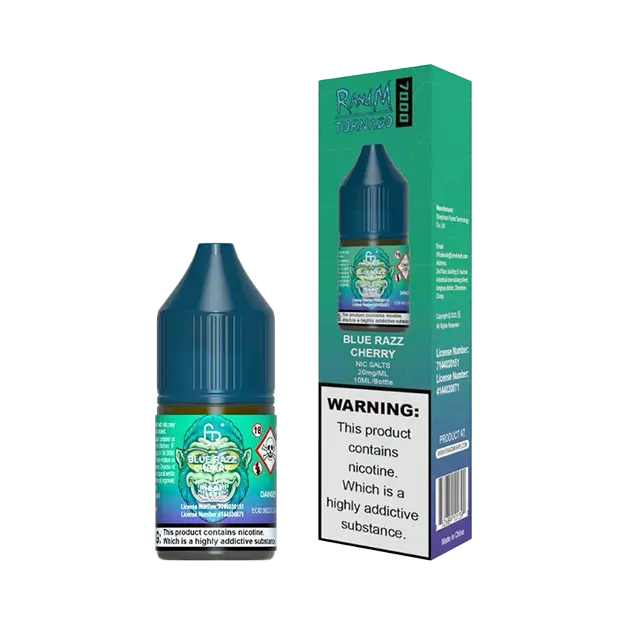 R&M 10ml Nicotine Salt - Blue Razz Cherry