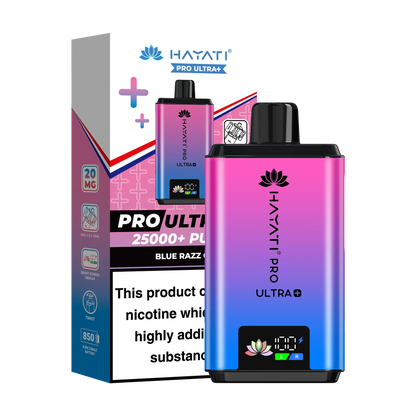 Hayati Pro Ultra 25K Prefilled Vape Kit - Blue Razz GB