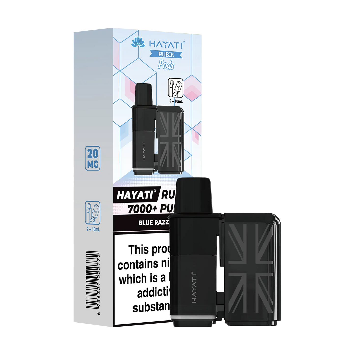 Hayati Rubik Replacement Pods - Blue Razz GB