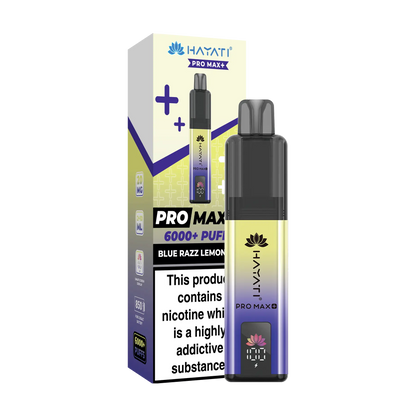 Hayati Pro Max+ 6000 Prefilled Vape Kit - Blue Razz Lemon