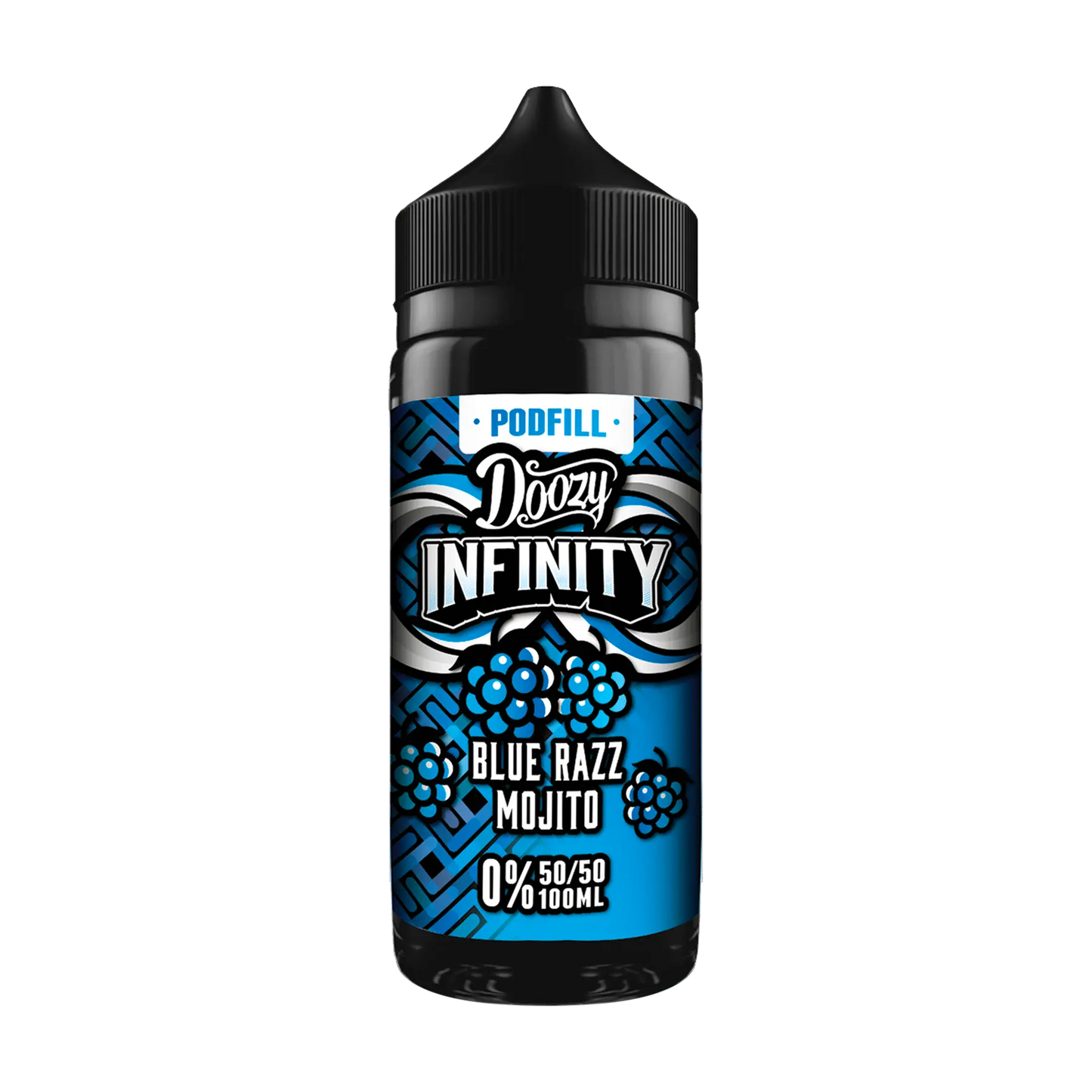 Doozy Infinity 100ml Shortfill - Blue Razz Mojito