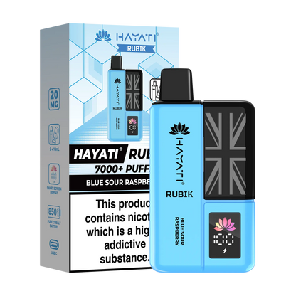 Hayati Rubik Prefilled Vape Kit - Blue Sour Raspberry