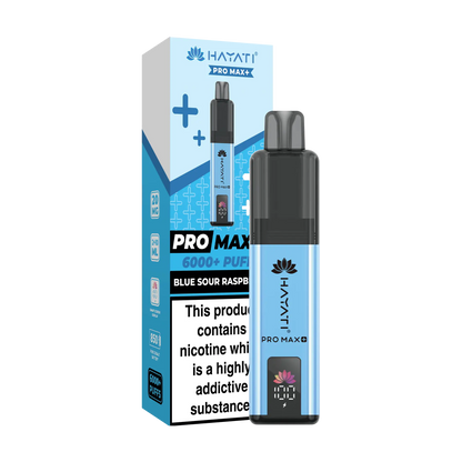 Hayati Pro Max+ 6000 Prefilled Vape Kit - Blue Sour Raspberry
