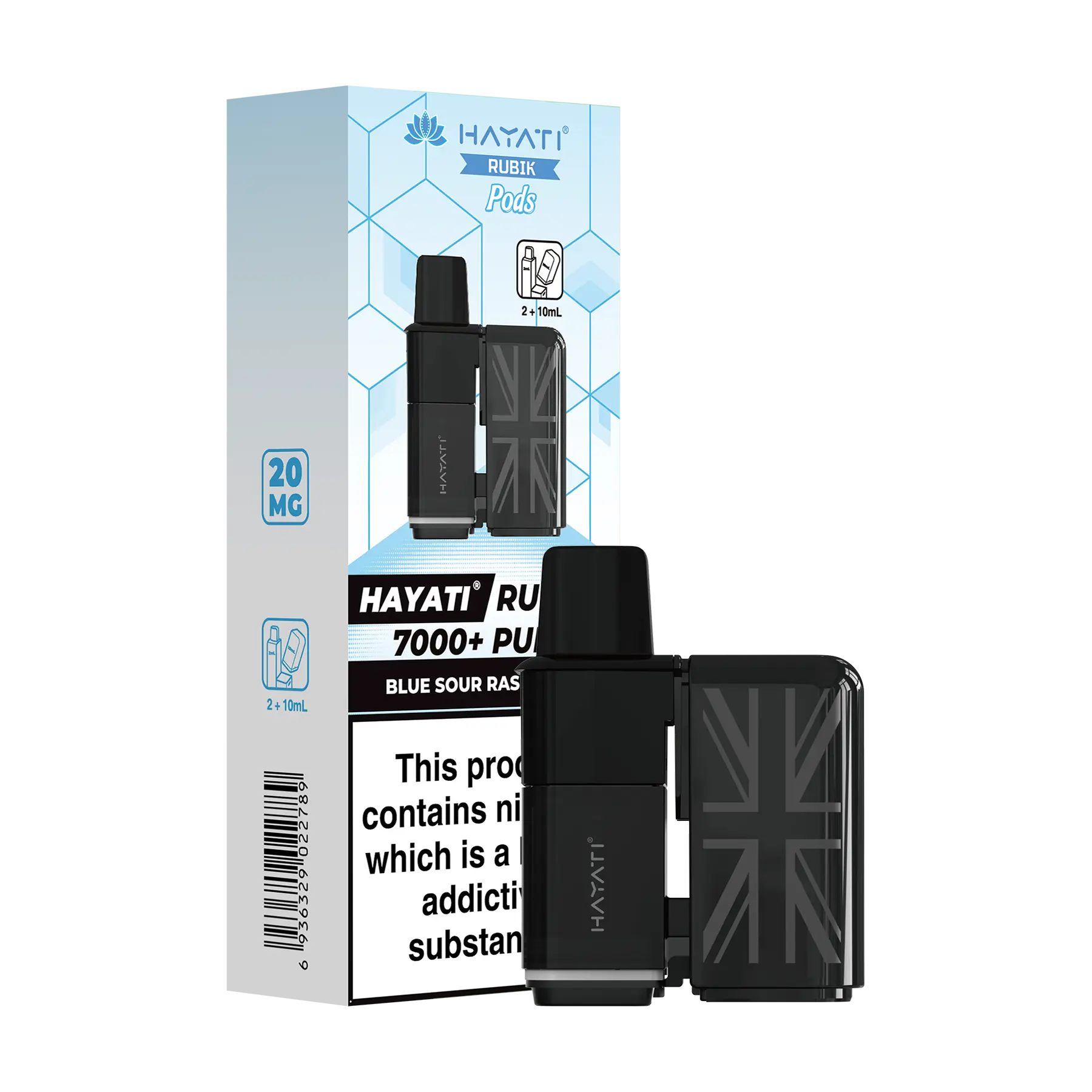 Hayati Rubik Replacement Pods - Blue Sour Raspberry