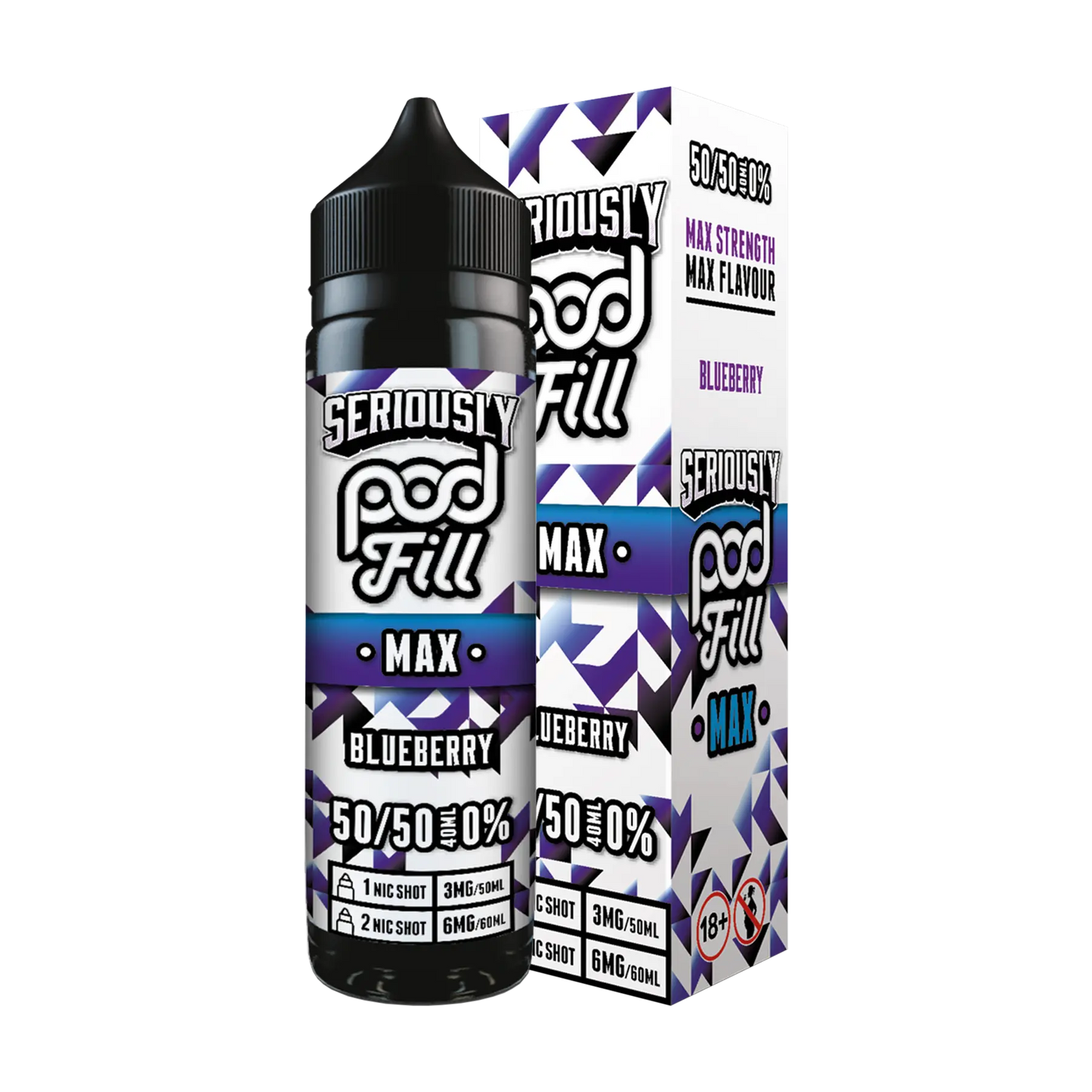 Doozy Pod Fill Max 40ml E Liquid Shortfill