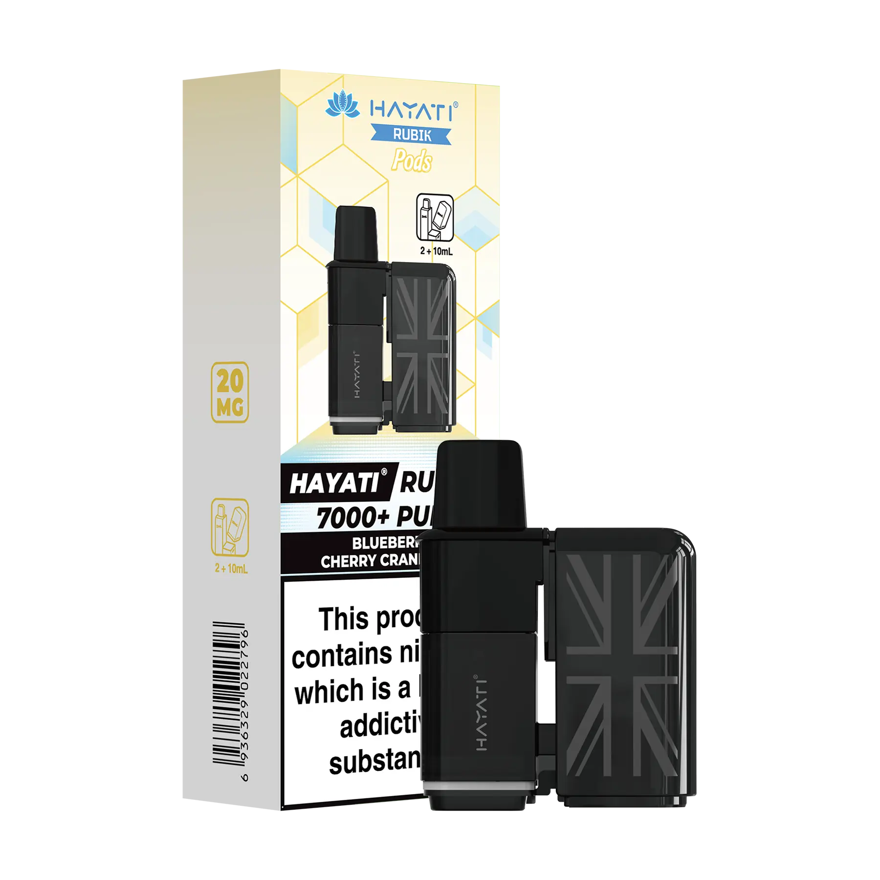 Hayati Rubik Replacement Pods - Blueberry Cherry Cranberry