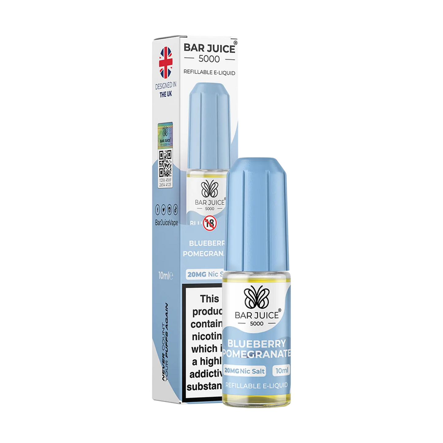 Bar Juice 5000 10ml E Liquid Nicotine Salt