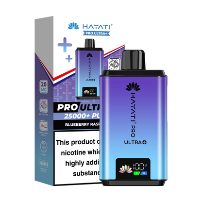 Hayati Pro Ultra 25K Prefilled Vape Kit - Blueberry Raspberry