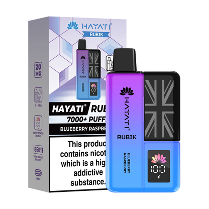 Hayati Rubik Prefilled Vape Kit - Blueberry Raspberry