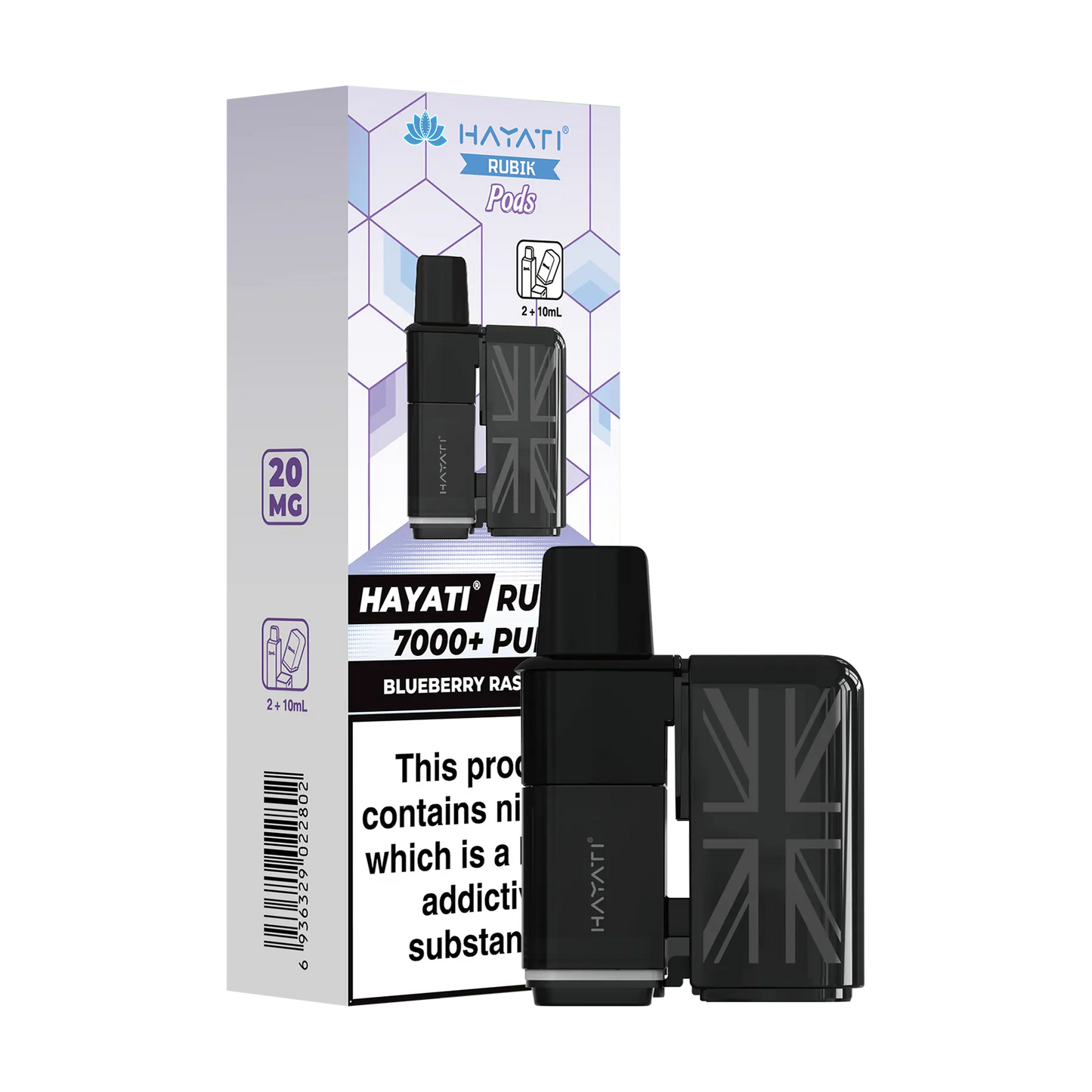 Hayati Rubik Replacement Pods - Blueberry Raspberry