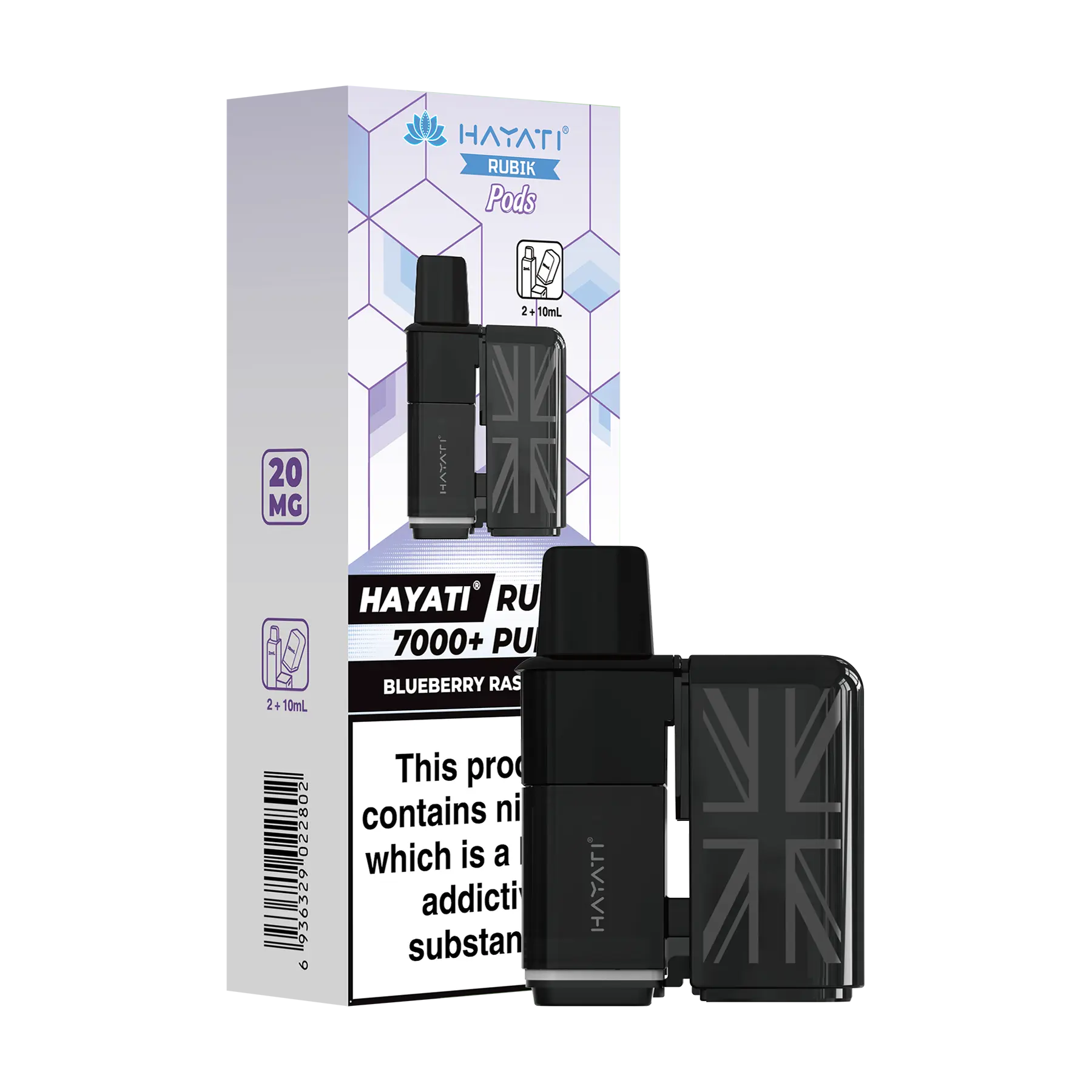 Hayati Rubik Replacement Pods - Blueberry Raspberry