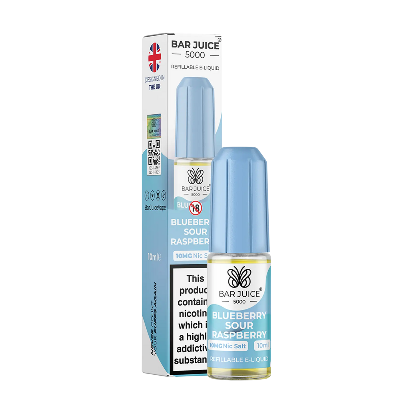 Bar Juice 5000 10ml E Liquid Nicotine Salt