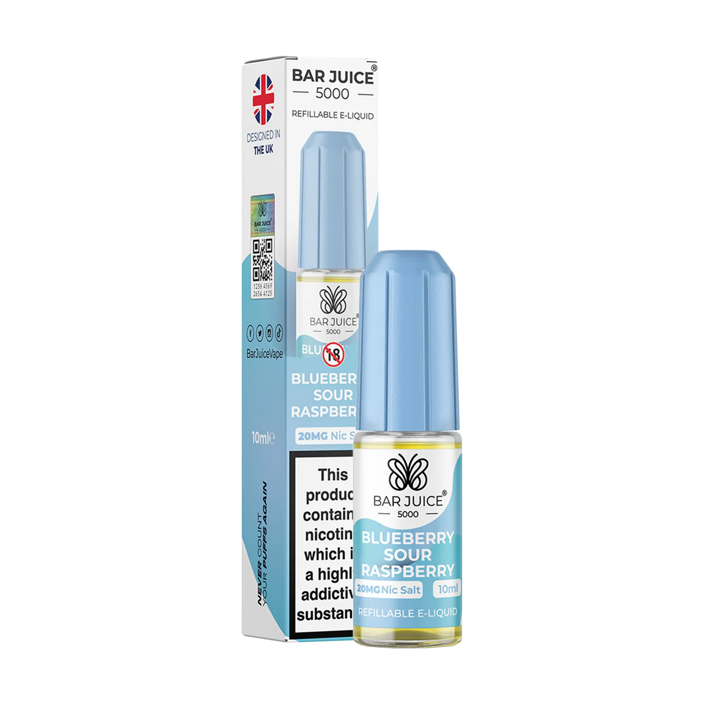 Bar Juice 5000 10ml E Liquid Nicotine Salt