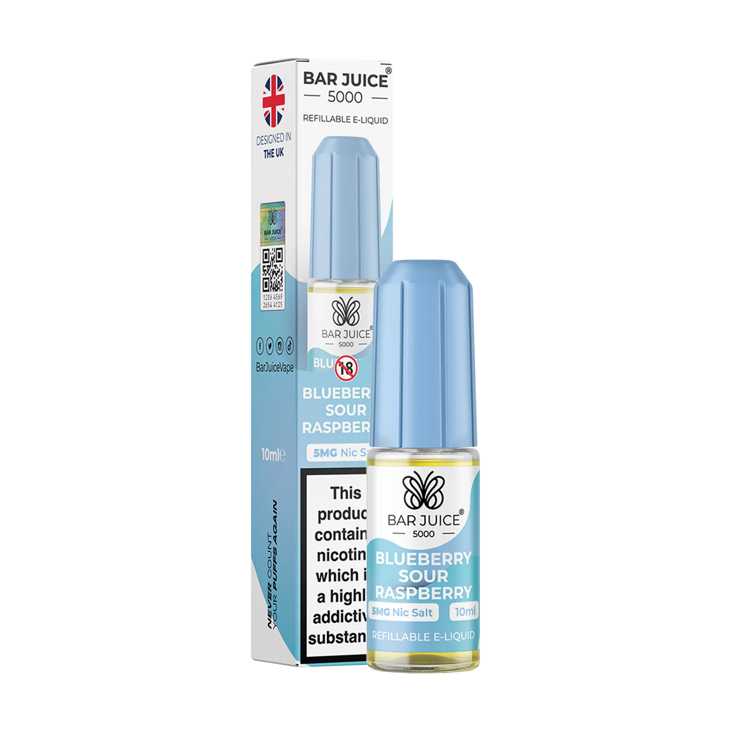Bar Juice 5000 10ml E Liquid Nicotine Salt