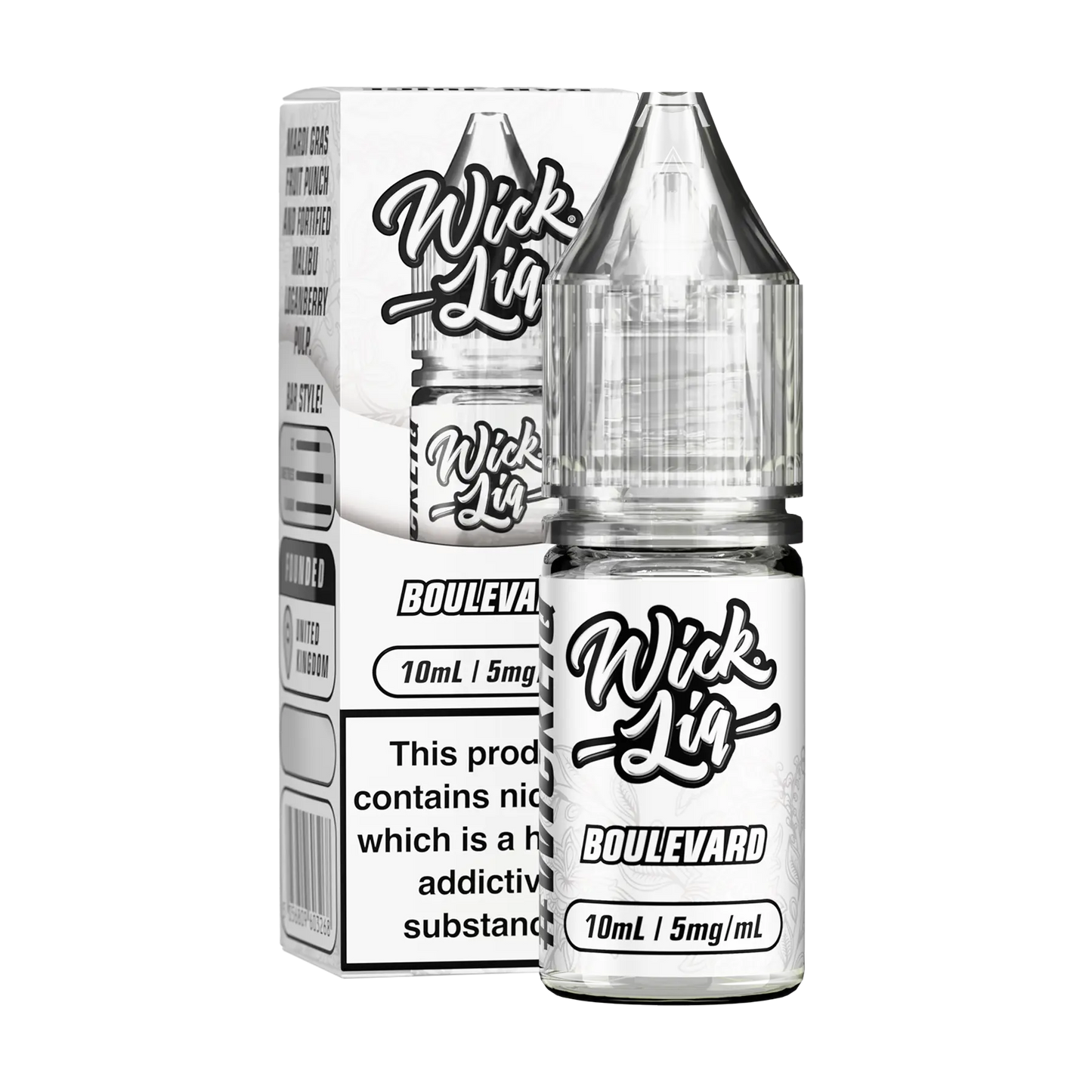 Wick Liq Bar Salts 10ml E Liquid Nicotine Salt