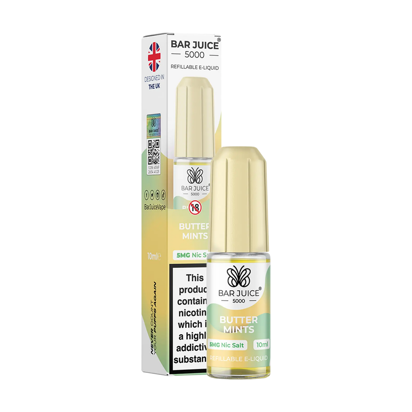 Bar Juice 5000 10ml E Liquid Nicotine Salt