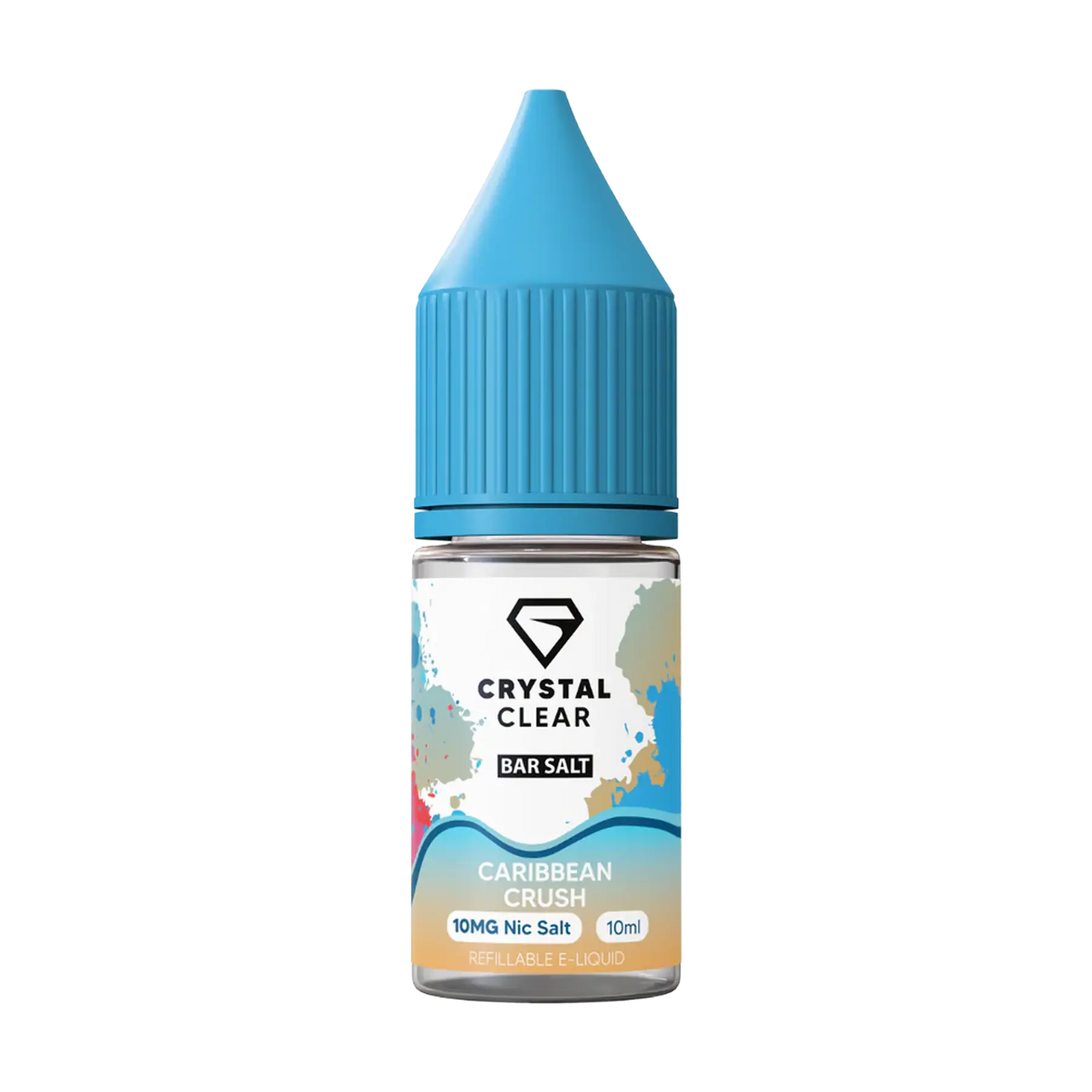 Crystal Clear Bar Salts 10ml E Liquid Nicotine Salt