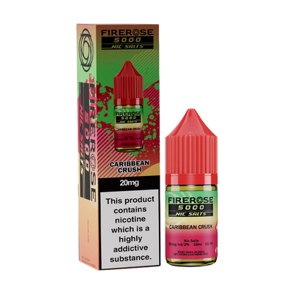 Firerose 5000 10ml Nicotine Salt - Caribbean Crush