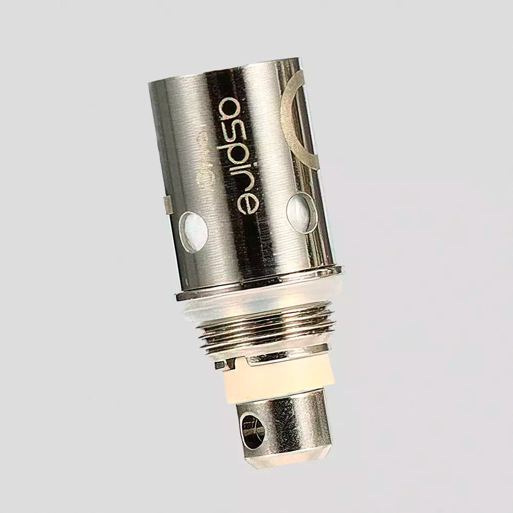 The Aspire CE5 uses Aspire's world famous BVC coil, which stands for "Bottom Vertical Coil" - this was the first of its kind and prioritises flavour and coil life over anything else.