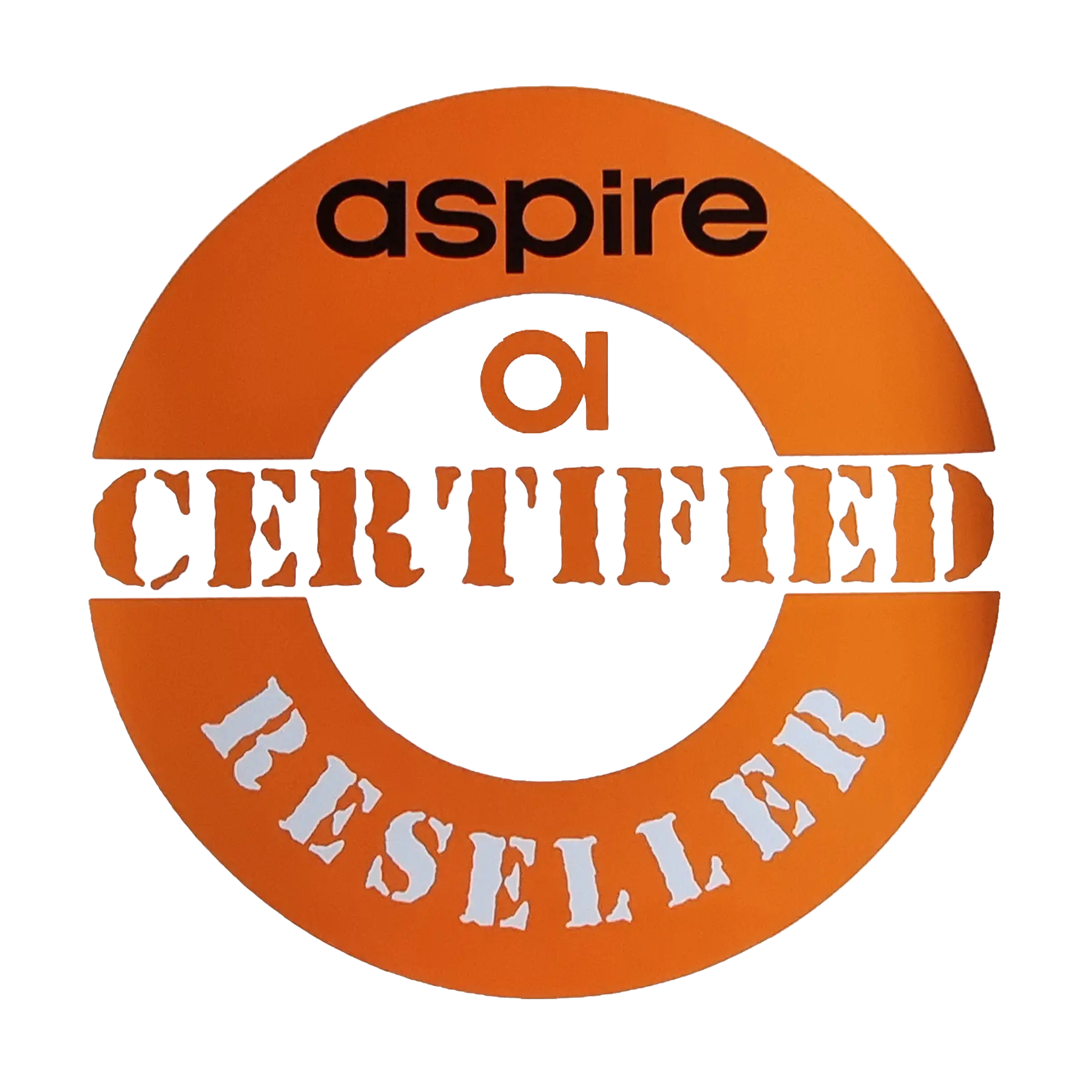 Aspire Window Stickers - Certified Reseller