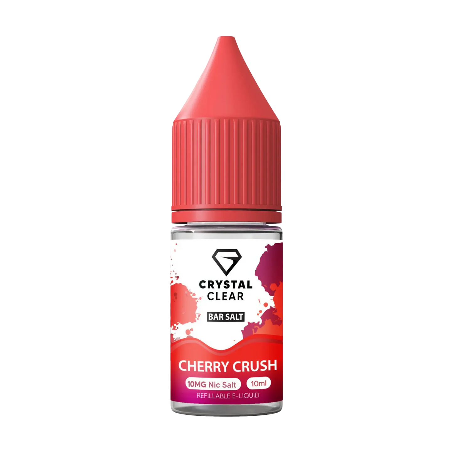 Crystal Clear Bar Salts 10ml E Liquid Nicotine Salt