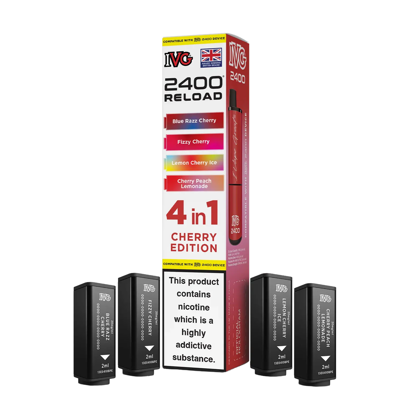 IVG 2400 Replacement Pre-Filled Pods