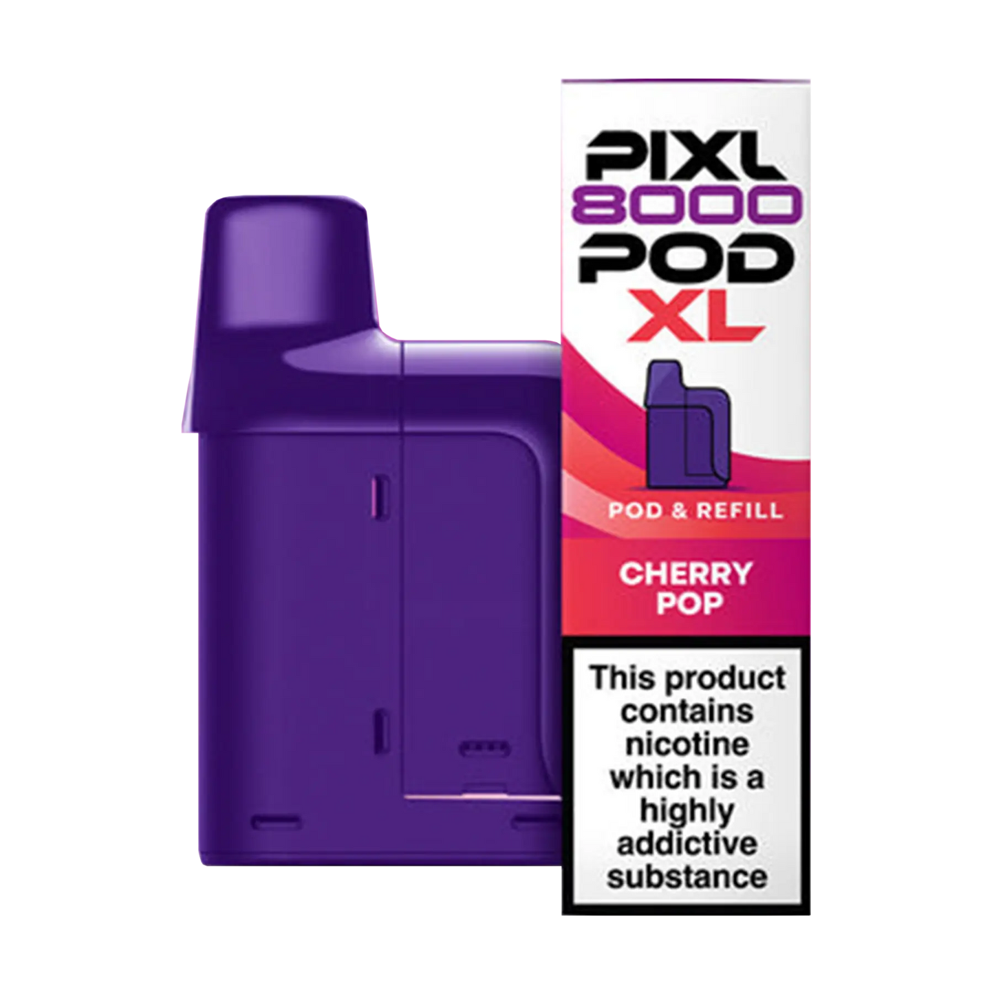 Pixl 8000 Replacement Pods - Cherry Pop
