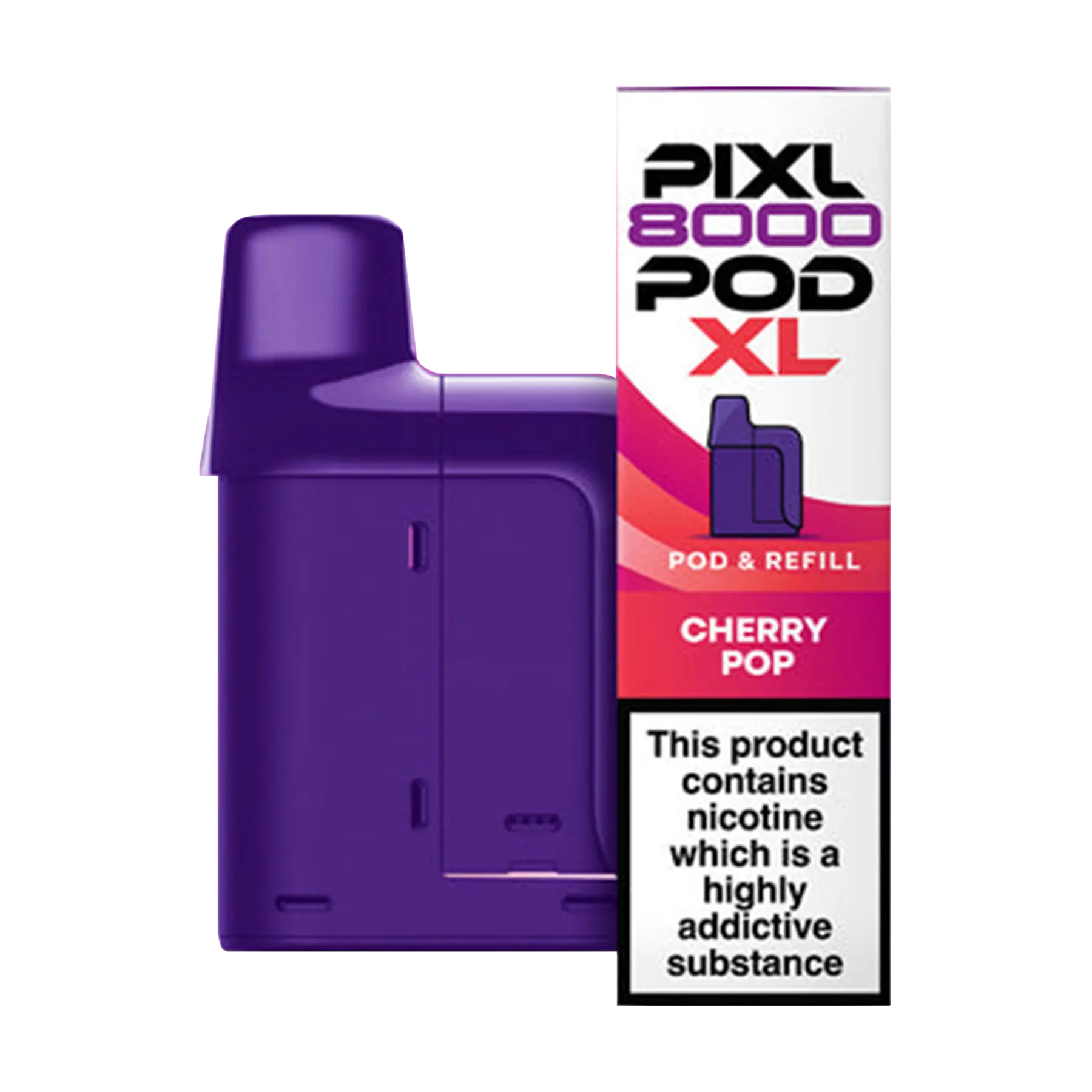 Pixl 8000 Replacement Pods - Cherry Pop