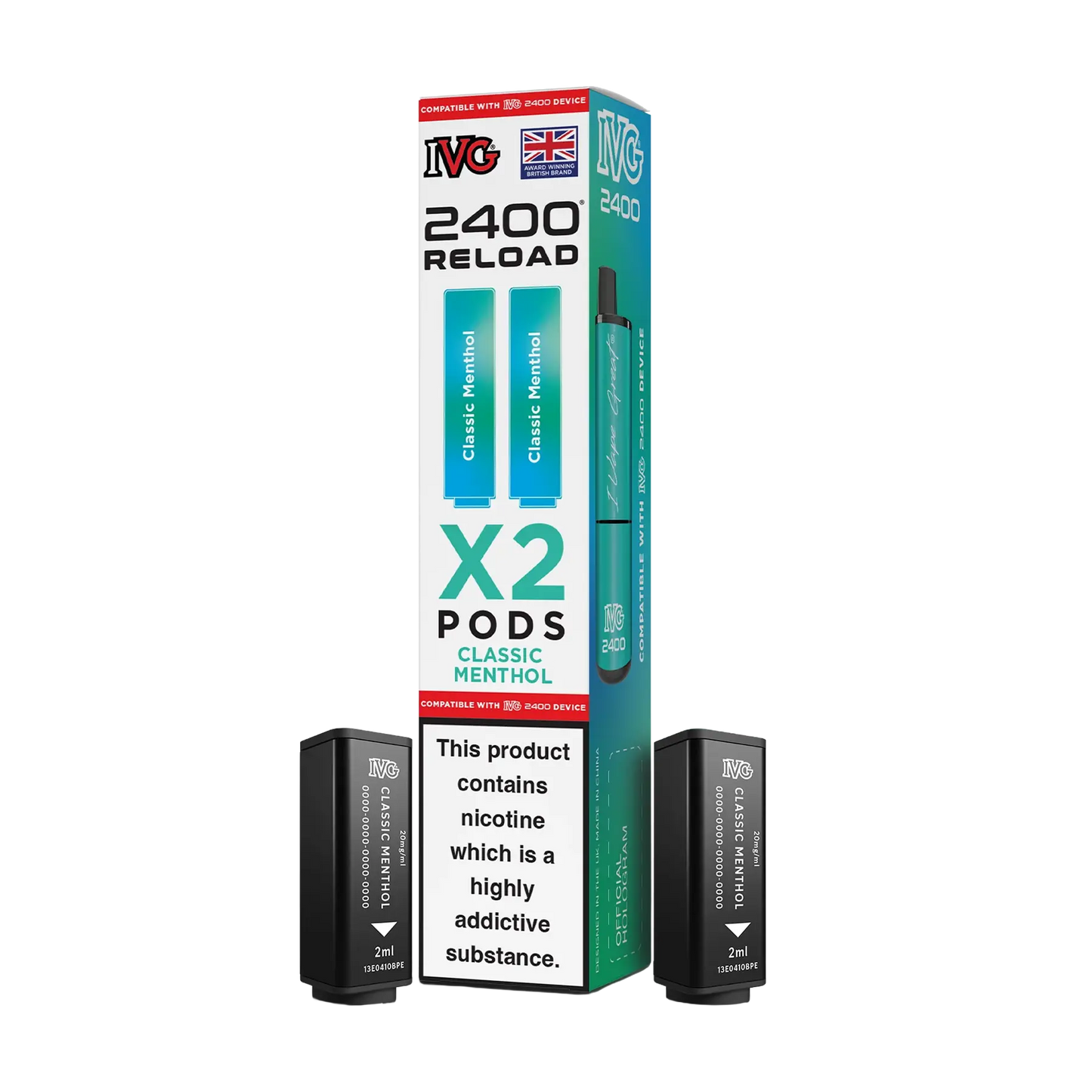 IVG 2400 Replacement Pre-Filled Pods
