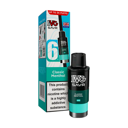 IVG Savr Replacement Pods - Classic Menthol