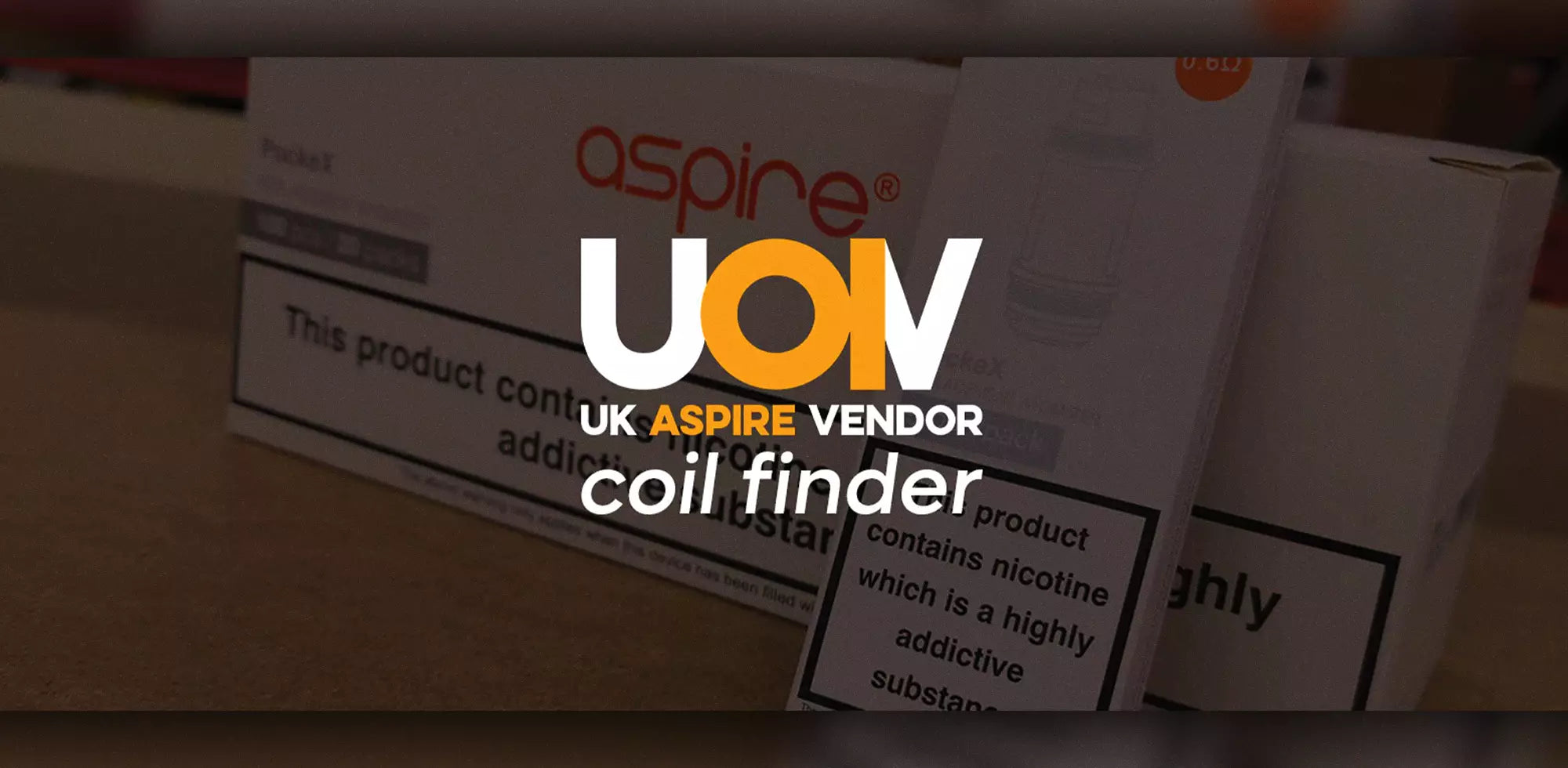 Aspire Coil Finder - find coils for your device today!