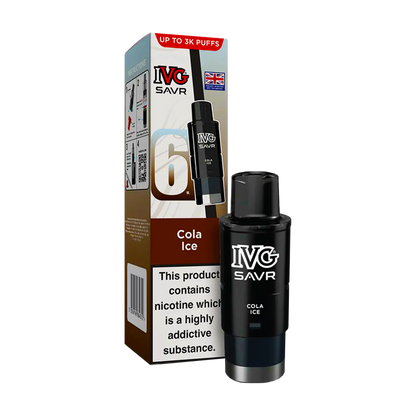 IVG Savr Replacement Pods - Cola Ice