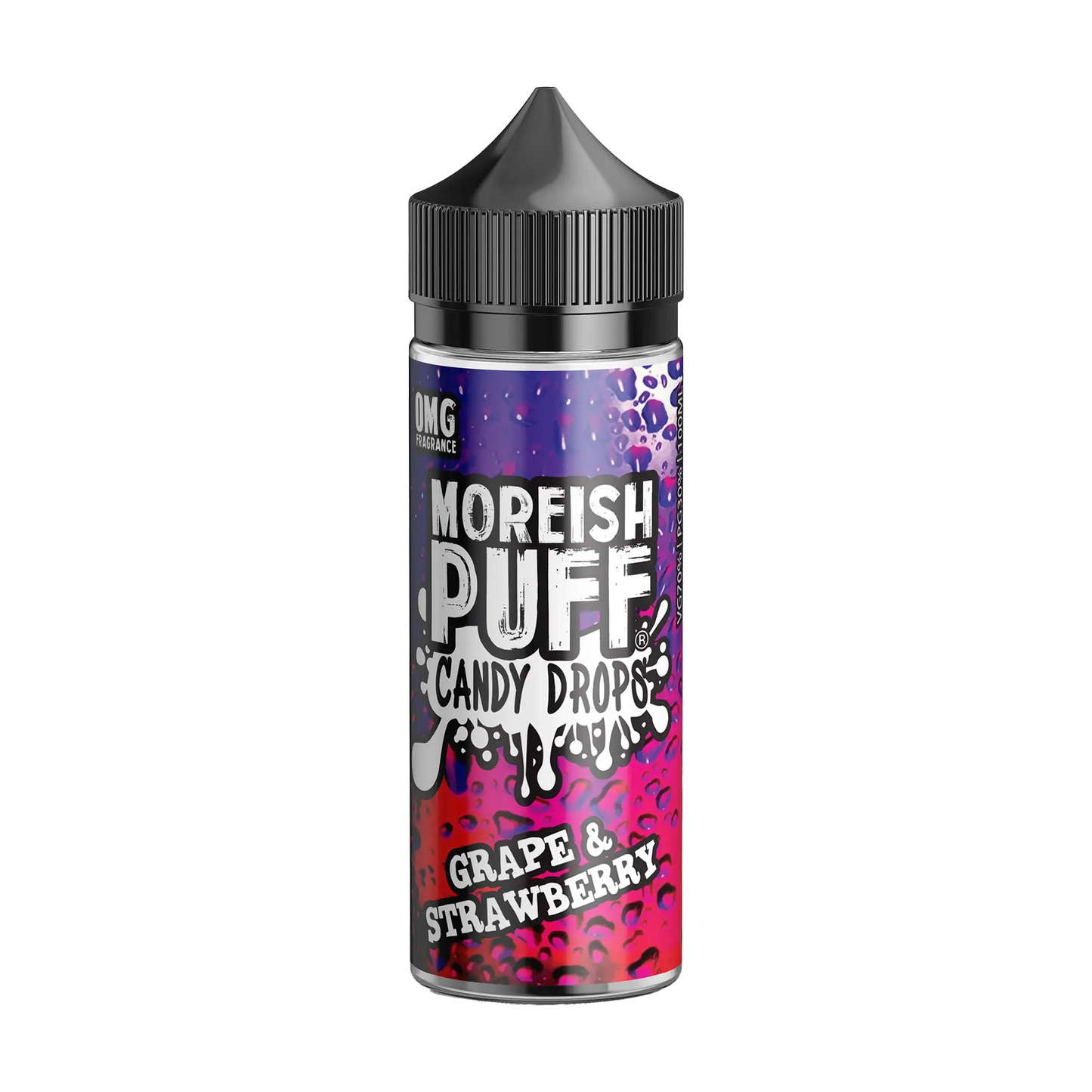 Moreish Puff 100ml Shortfill - Grape & Strawberry