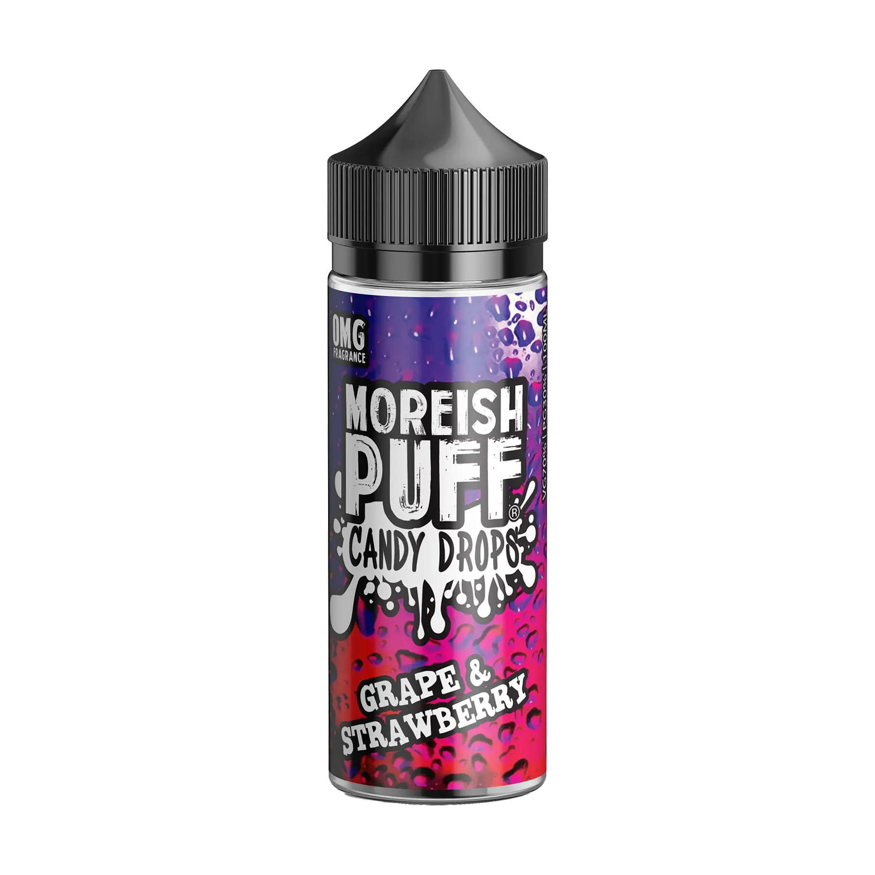Moreish Puff 100ml Shortfill - Grape & Strawberry