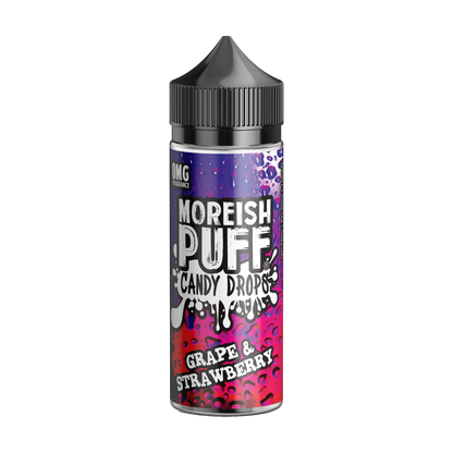 Moreish Puff 100ml Shortfill - Grape & Strawberry