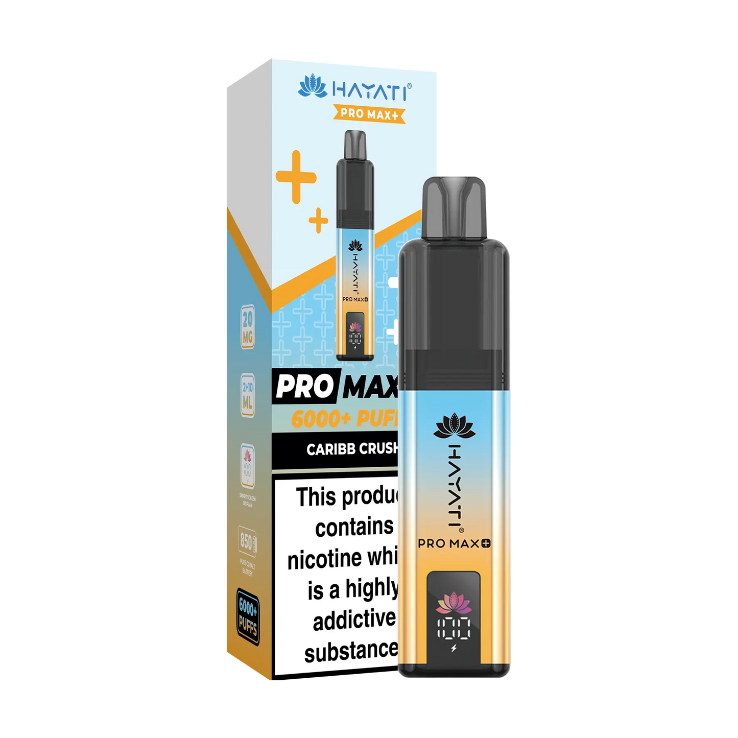 Hayati Pro Max+ 6000 Prefilled Vape Kit - Caribb Crush