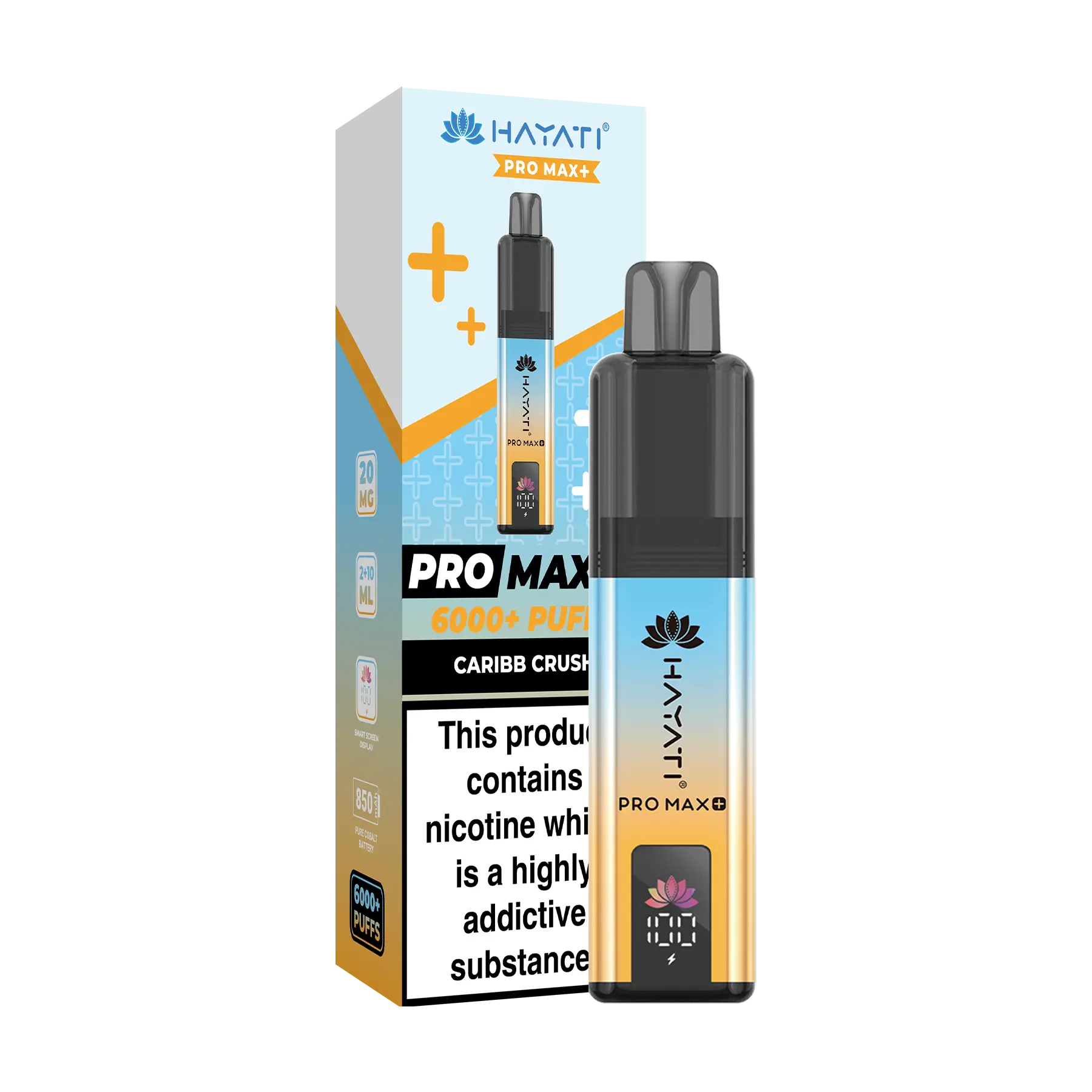 Hayati Pro Max+ 6000 Prefilled Vape Kit - Caribb Crush