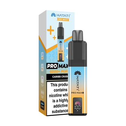 Hayati Pro Max+ 6000 Prefilled Vape Kit - Caribb Crush