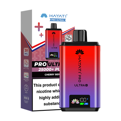 Hayati Pro Ultra 25K Prefilled Vape Kit - Cherry Berry