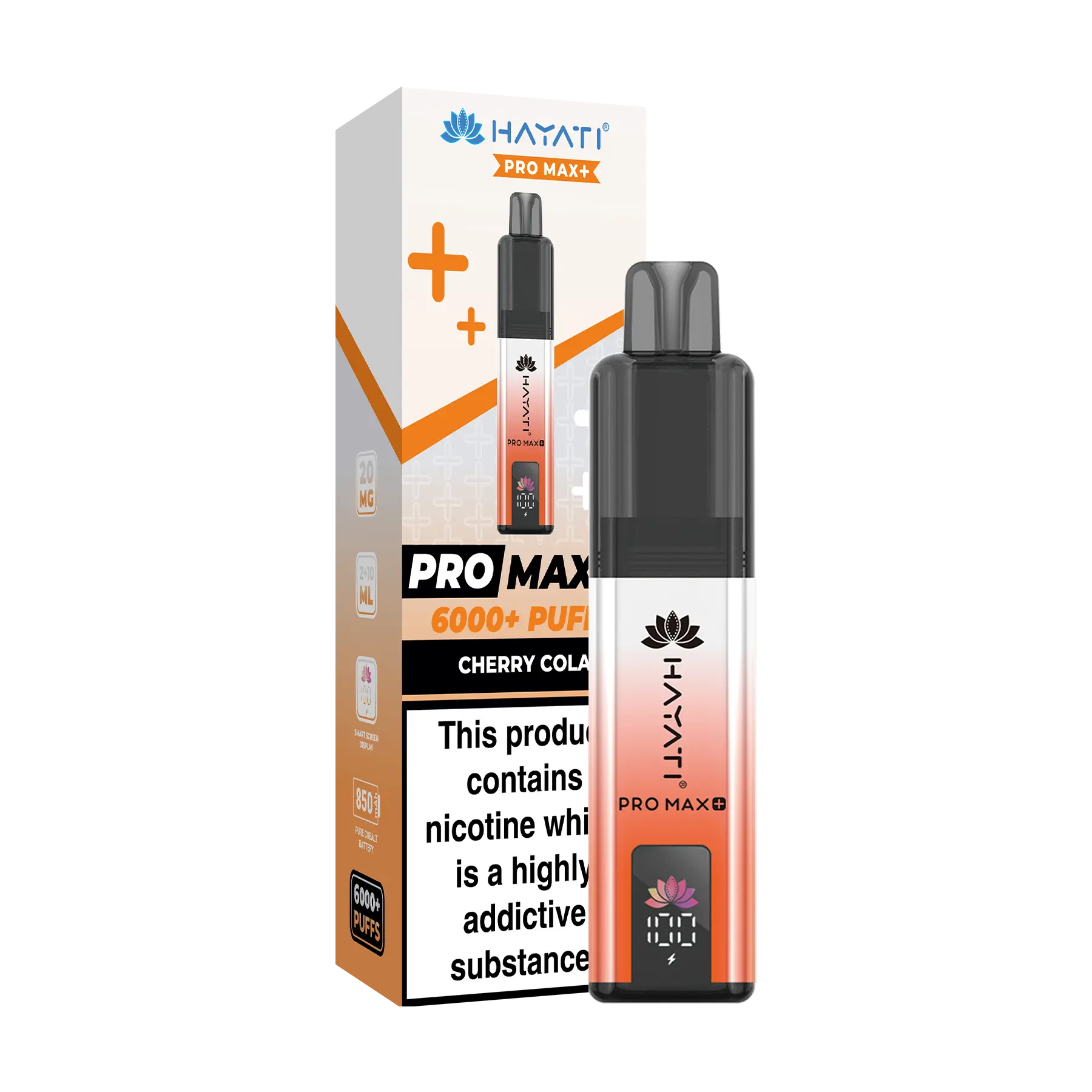 Hayati Pro Max+ 6000 Prefilled Vape Kit - Cherry Cola