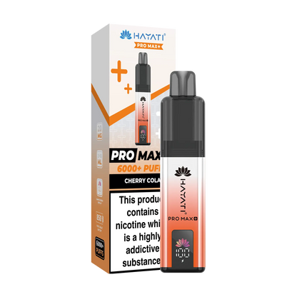 Hayati Pro Max+ 6000 Prefilled Vape Kit - Cherry Cola