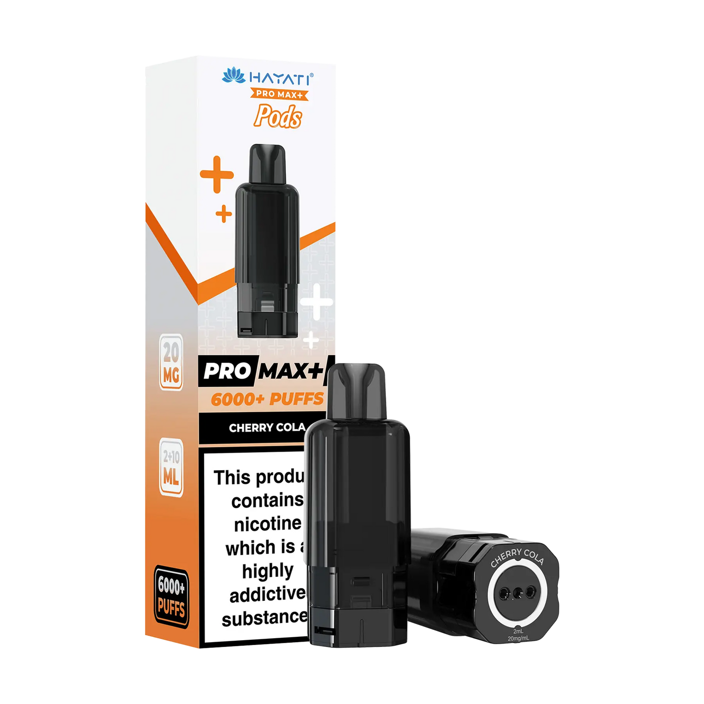 Hayati Pro Max+ 6000 Replacement Pods - Cherry Cola