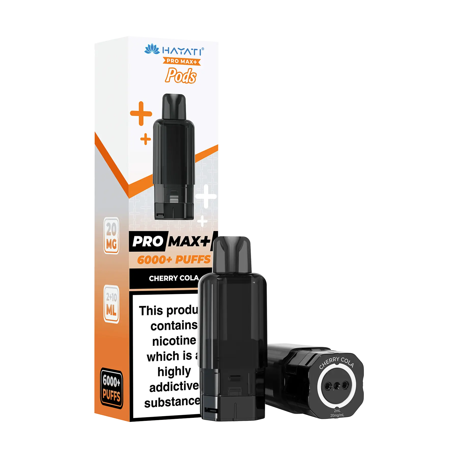 Hayati Pro Max+ 6000 Replacement Pods - Cherry Cola