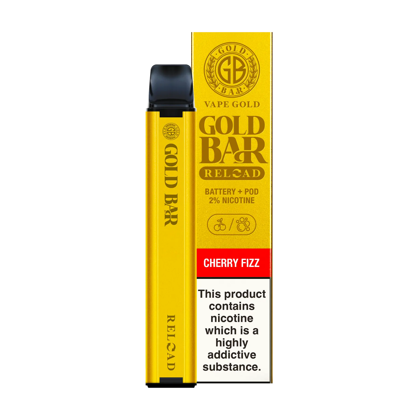 Gold Bar Reload Pod Kit - Cherry Fizz