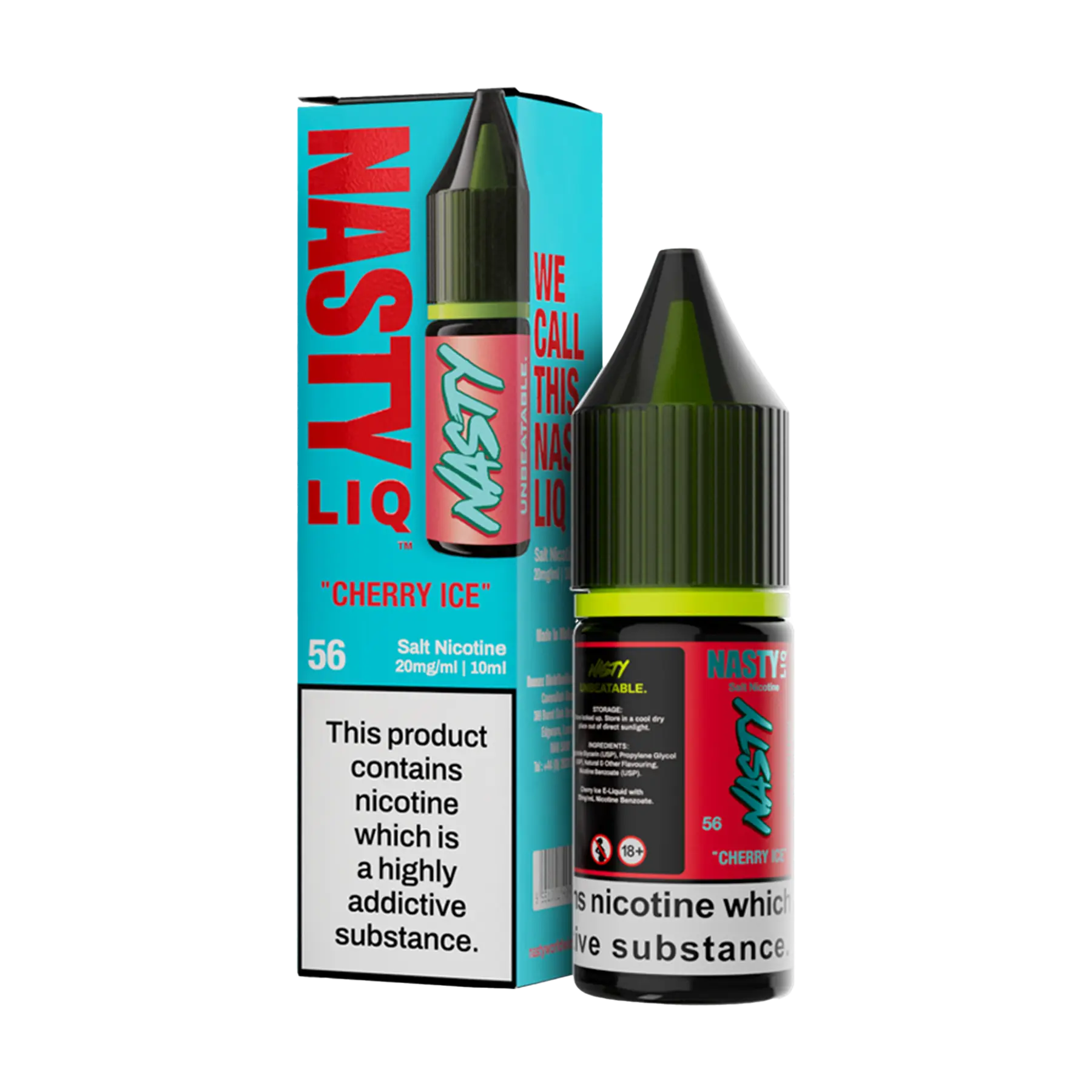 Nasty Liq Nicotine Salt - Cherry Ice