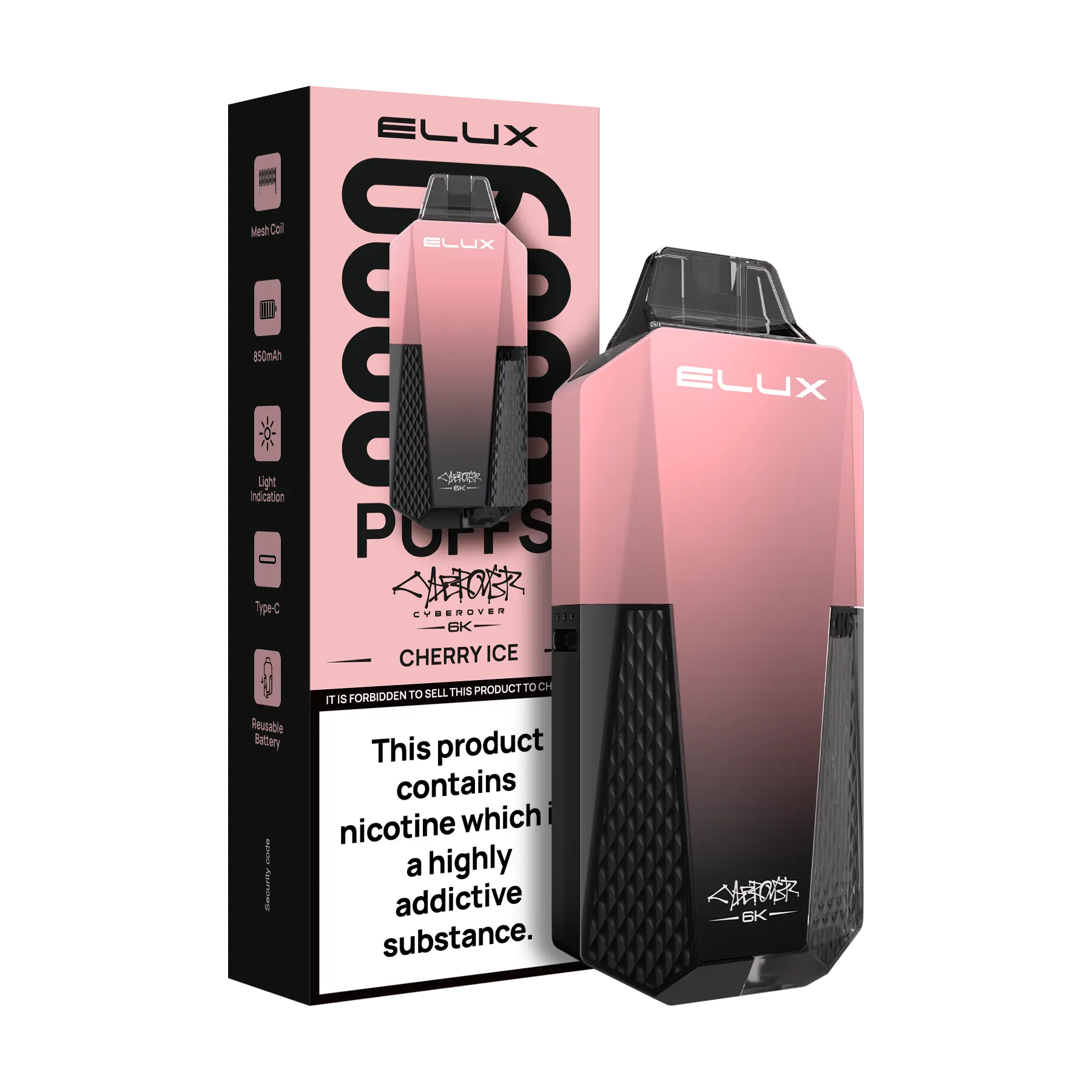 Elux Cyberover 6K Prefilled Vape Kit