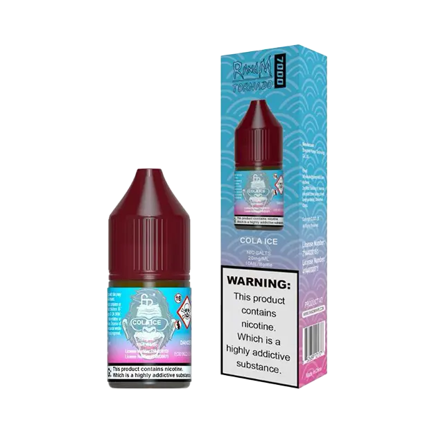 R&M 10ml Nicotine Salt - Cola Ice