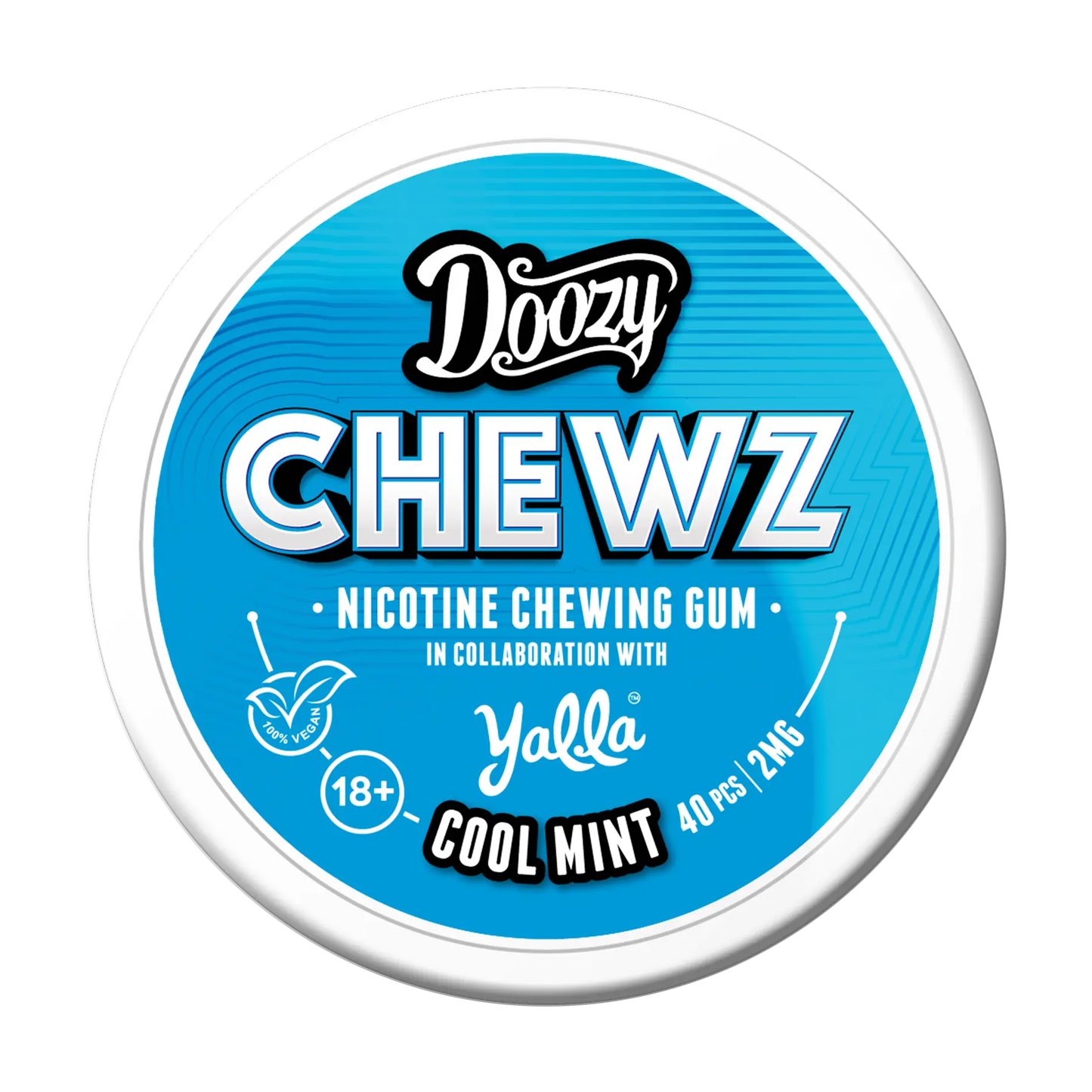 Doozy Chewz Nicotine Chewing Gum - Cool Mint